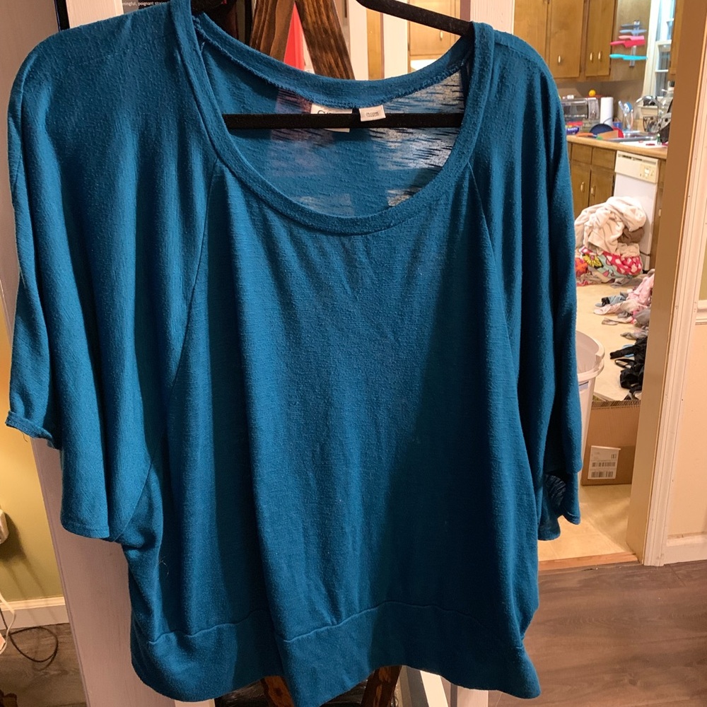 Blues plus size shirt Cato 18/20